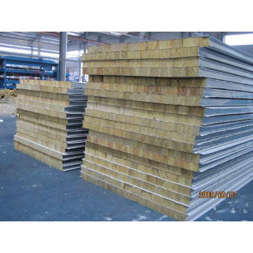 50mm thick 60kg/m3 Density Rockwool Wall Panel